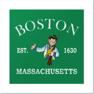 Boston, Massachusetts Colonial Patriot Posters and Art